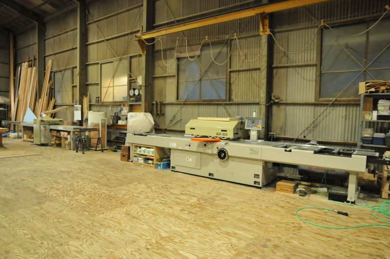 松戸市・市川市の宮大工 工匠の工場に大型木工機械2台が搬入されました! 画像