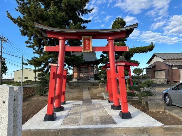 二ツ沼稲荷神社　鳥居改修工事 アイキャッチ画像