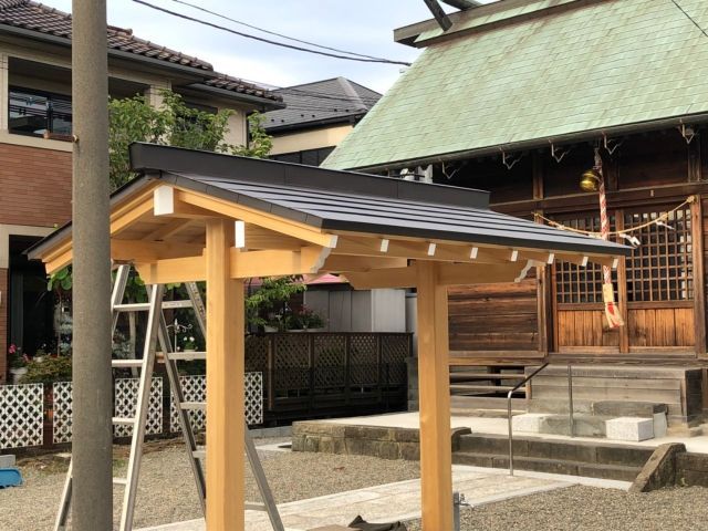 Ｋ神社　手水舎新設工事 アイキャッチ画像