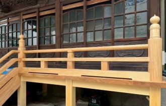 【新宿区　Ｊ院　本堂高欄改修工事】 アイキャッチ画像