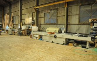 松戸市・市川市の宮大工　工匠の工場に大型木工機械２台が搬入されました！ アイキャッチ画像